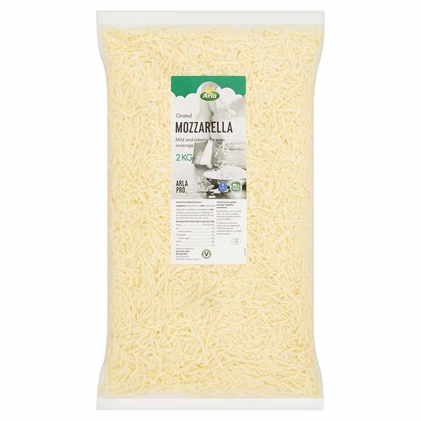 Blas ar Fwyd site Arla Pro Grated Mozzarella, 1kg